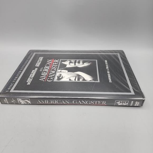 American Gangster 2-Disc Unrated Extended Edition DVDs Factory Sealed - Picture 5 of 8